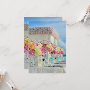 Praia, Casamento, Recepção, Configuração de Mesa,