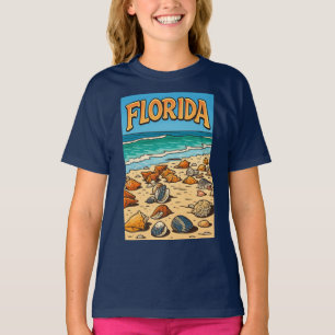 "Praia da Flórida" Camiseta Infantil