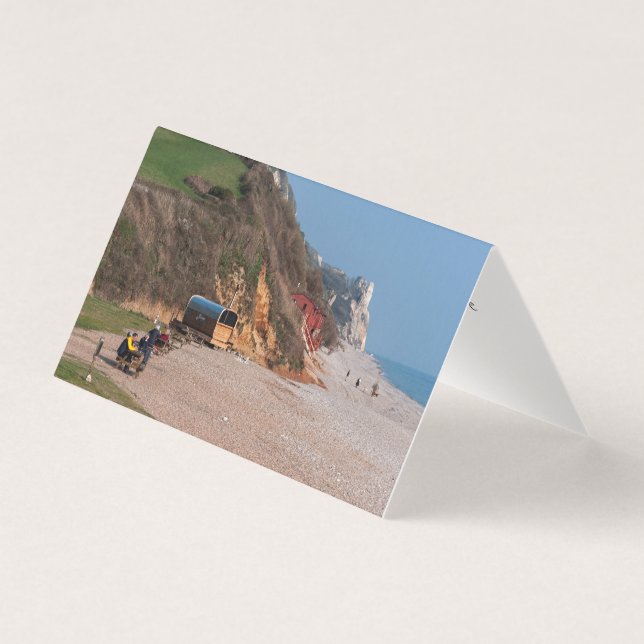 Praia de Branscombe (Frente)