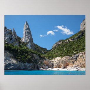 Praia de Cala Goloritze, poster de Sardinia