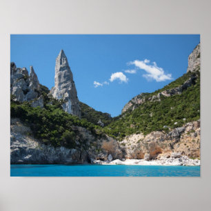 Praia de Cala Goloritze, poster de Sardinia