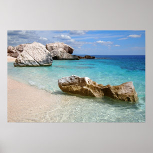Praia de Cala Mariolu, poster de Sardinia
