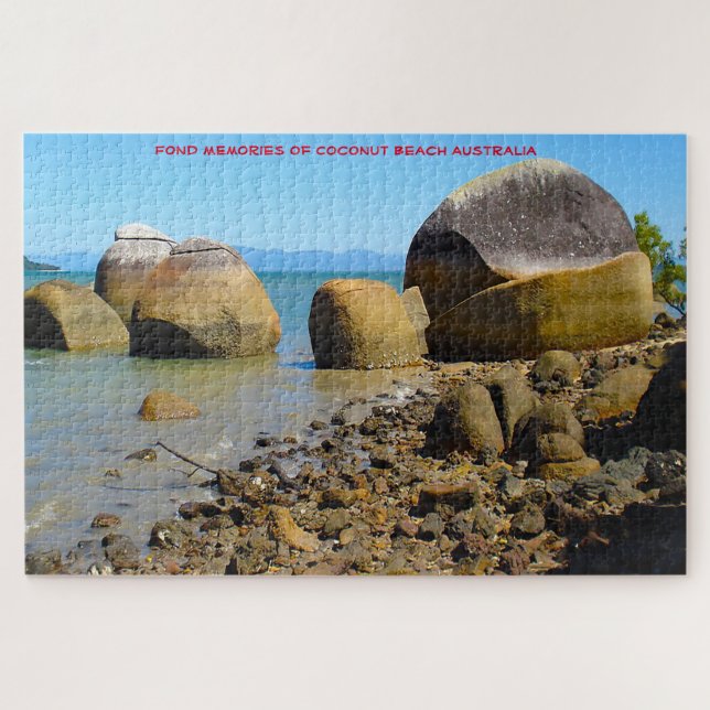 Praia de Coco Austrália Quebra-Cabeça (Horizontal)