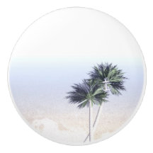Praia de palmeiras Oceano Tropical Náutico Âncora