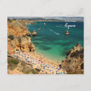 Praia do Camilo Lagos Algarve Cartão Postal