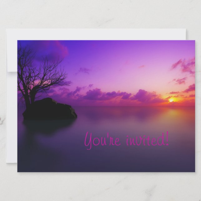 Praia e convite do brilho (Frente)