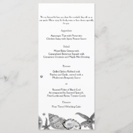 Praia Glamorosa no Menu Silver Weding