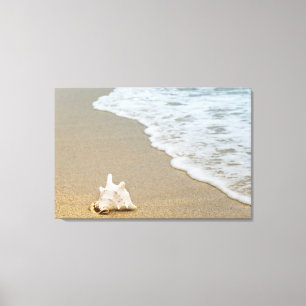 "PRAIA PACÍFICA" Arte de Parede Canvas