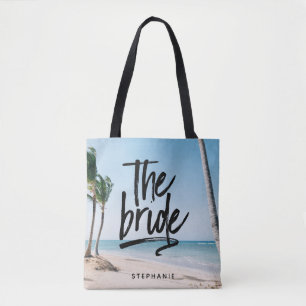 Praia Personalizada A Bag Bride Tote