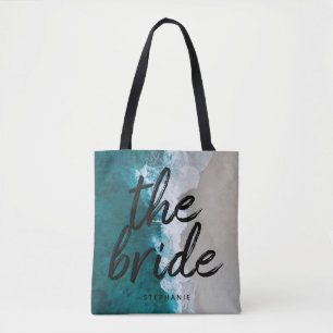 Praia Personalizada A Bag Bride Tote