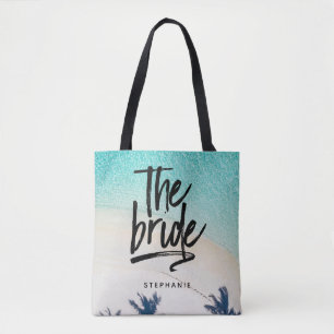 Praia Personalizada A Bag Bride Tote