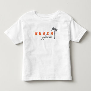 praia, por favor. Camiseta para Crianças