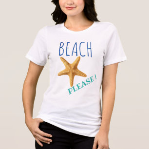Praia, Por Favor! Starfish T-Shirt