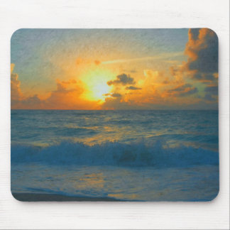 Praia sadia Mousepad de Hobe