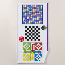 Toalha de faia - Divertida na areia - Cabanas