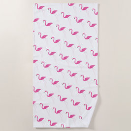 Praia Toalha de praia, Flamingos, rosa