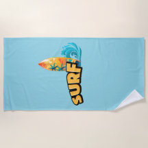 Toalha de Surf para Amantes de Surf