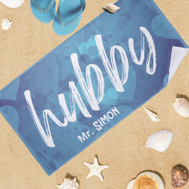 Praia Toalha Heart Beach de Casamento Personalizado