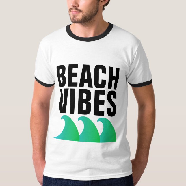 PRAIA VIBES T-Shirts (Frente)