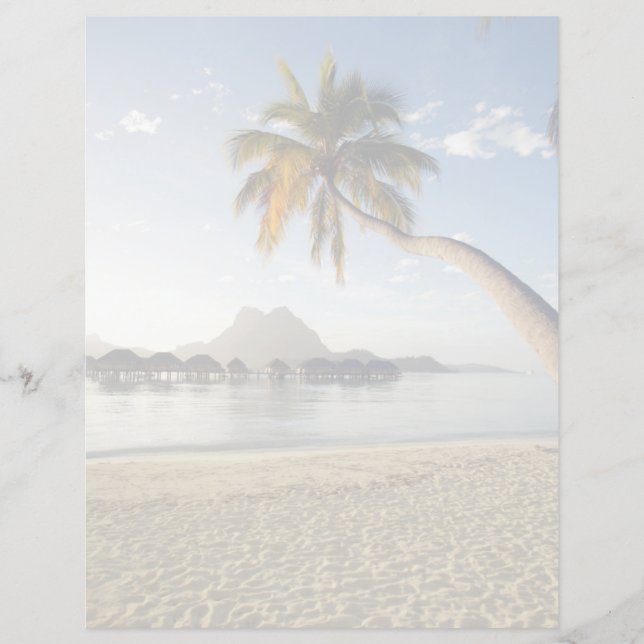 Praias Tropicais | Cabines de Praia, Bora Bora (Frente)