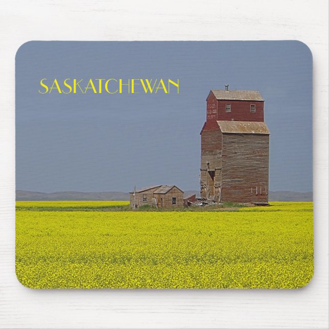 Prairie Elevator Landscape Mousepad (Frente)