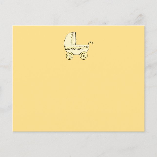 Pram Amarelo. (Frente)