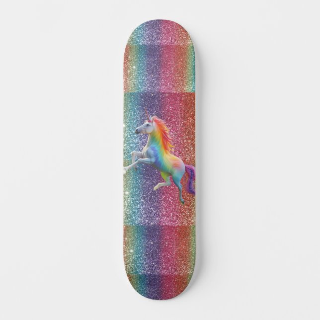 Prancha de Skate Colorida (Frente)