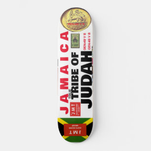 PRANCHA DE SKATE JAMAICA TRIBE OF JUDAH 8 1/4"
