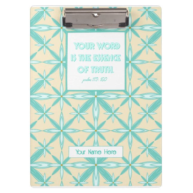 Prancheta 2023 Sua Palavra é a Essência da Verdade (Frente)