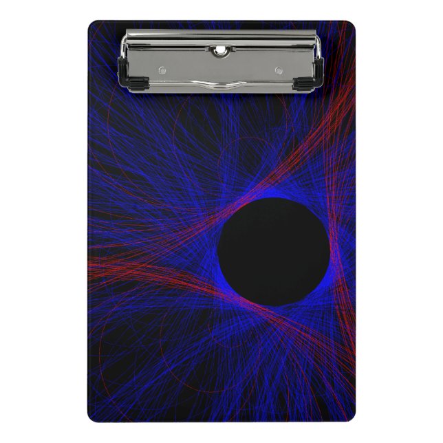 Prancheta Accented Triangle Geometric Mini Clipboard (Frente)