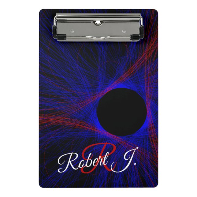 Prancheta Accented Triangle Geometric Mini Clipboard (Frente)