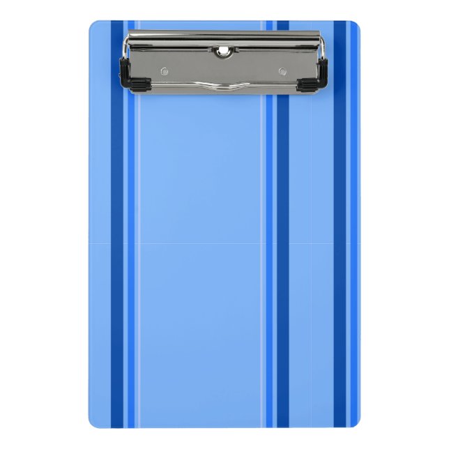 Prancheta Área de Transferência Mini com Faixa Azul (Frente)