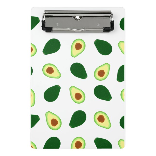 Prancheta Avocado Pattern Impressão Mini Área de Transferênc (Frente)