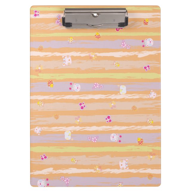 Prancheta – Baby Joy & Creatures Pastel Animal  (Frente)