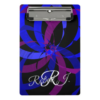 Prancheta Berry Blend Geometric Mini Clipboard