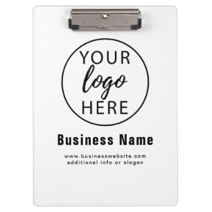 Prancheta com logotipo empresarial personalizado