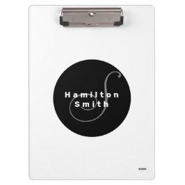 Prancheta com Monograma - HAMbyWG