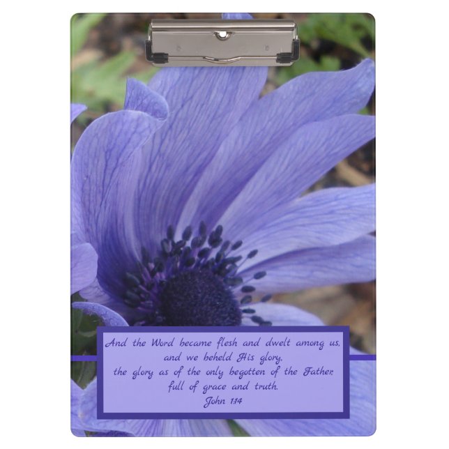 Prancheta da anêmona da papoila do fim-acima de (Frente)