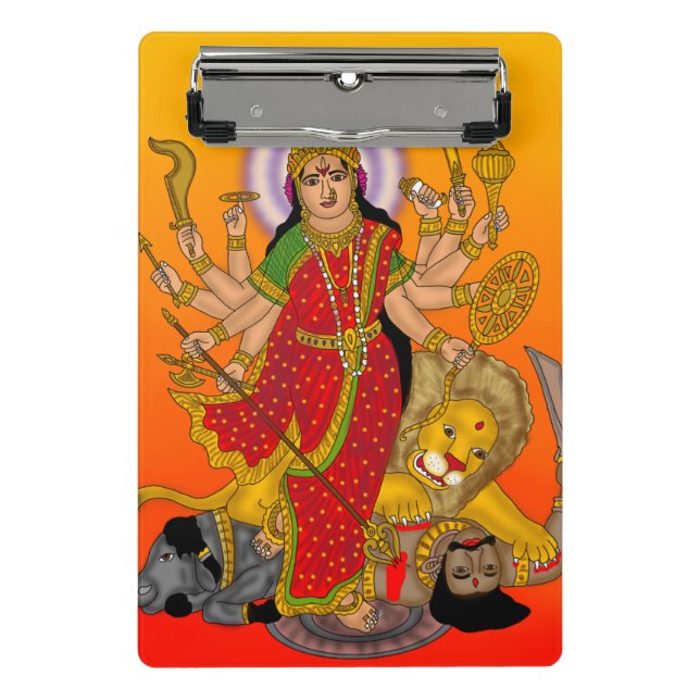 Prancheta da Deusa Durga (Frente)