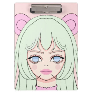 prancheta de anime sensível ao toque da mimi