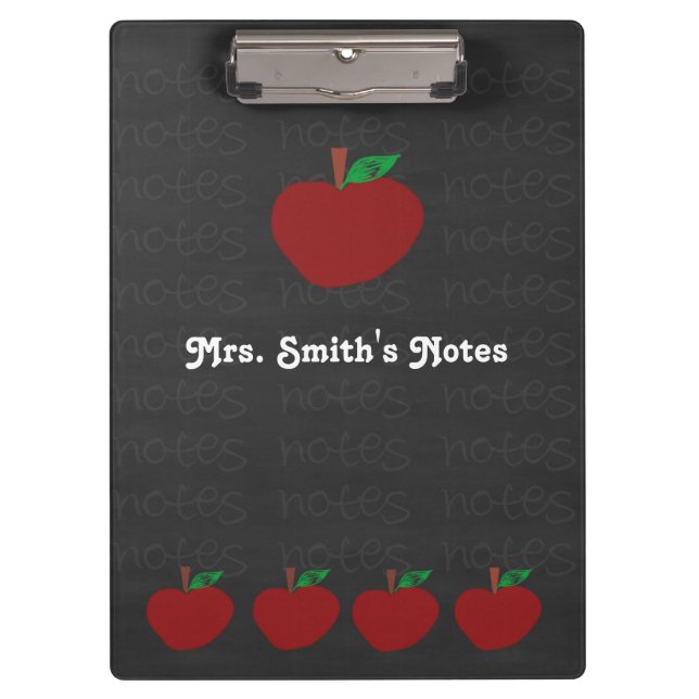 Prancheta de Apple do professor (Frente)