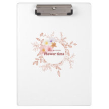 Prancheta de Coroa Floral Botânica Estética