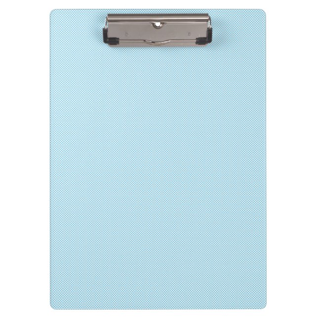 Prancheta de Estética Minimalista com Padrão Azul  (Frente)