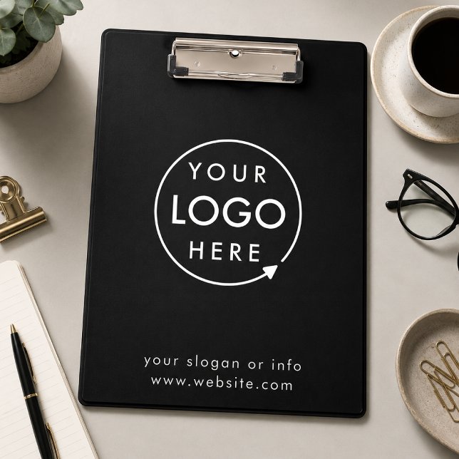 Prancheta de Logotipo | Material de Escritório Per (Custom logo clipboard for business forms, staff checklists, client intake, and office use.)