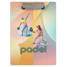 Prancheta de Padel – Estilo Vibrante de Padel