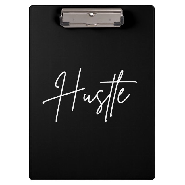 Prancheta de Script Hustle – Acessório Moderno de  (Frente)