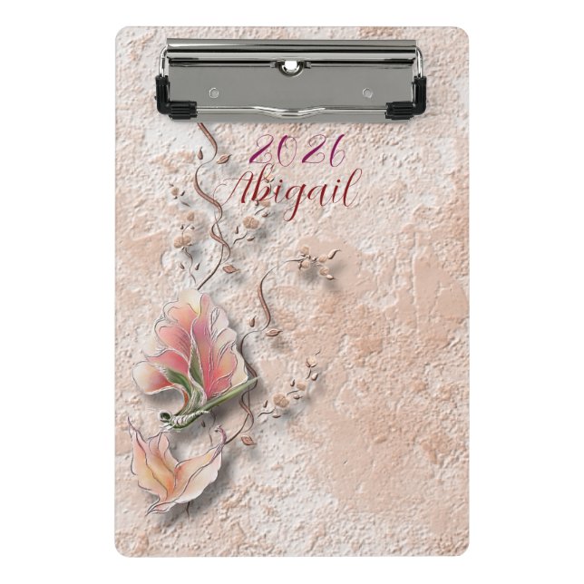 Prancheta Elegant Nature Embossed mini clipboard  (Frente)