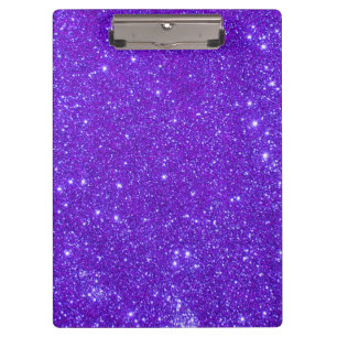 Prancheta feminino 5 do brilho roxo da faísca