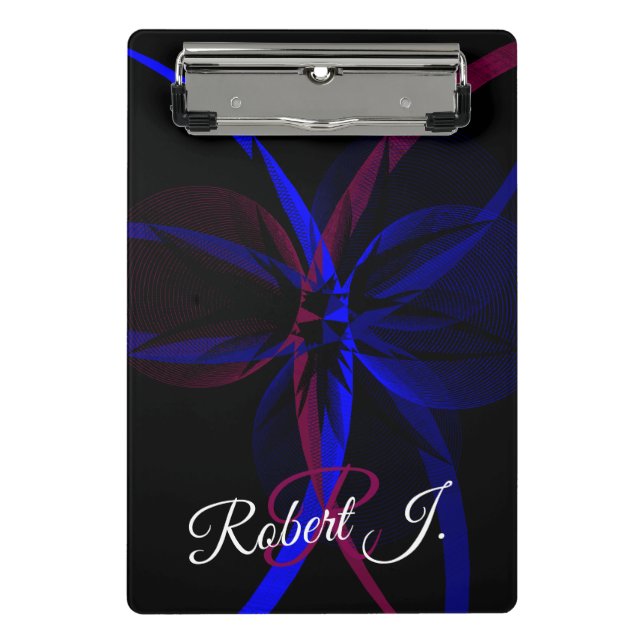 Prancheta Geometric Abstraction Mini Clipboard (Frente)