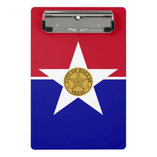 Prancheta Mini área de transferência com bandeira de Dalla